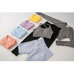 Fitness Outfit Supplier - Custom Women Seamless 2 Piece Workout Set Wholesale