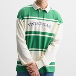 Men's Rugby Shirt Supplier - RS003 Relaxed Fit Lapel Collar Front Button Closure