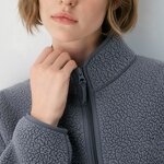 Equestrian Fleece Sweater Manufacturer - Winter New Arrival Long Sleeve 1/2 Zip