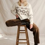 Equestrian Style Sweatshirt Manufacturer - Factory Directly Thickened Drop Shoulder