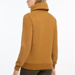 Fleece Sweatshirt Factory - Custom Women Essential Turtleneck Oversized Pocket