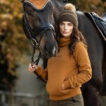 Fleece Sweatshirt Factory - Custom Women Essential Turtleneck Oversized Pocket