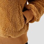 Winter Hoodie Supplier - Custom Zip up Thick Oversized Fluffy Fur Fleece