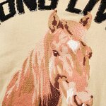 Equestrian Jacket Manufacturer - Long Live Cowgirls Cropped Embroidery Denim