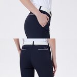 Women's Golf Pants Factory - Stretch Straight Lightweight Breathable Twill Chino