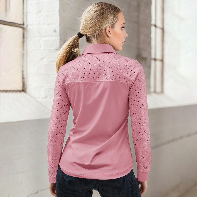 Women's Show Shirt Factory - Equestrian Competition High Performance Long Sleeve