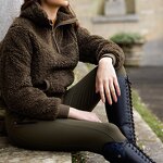 Teddy Fleece Jacket Supplier - Winter New Arrival Oversized Pocket Regular Style