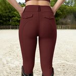 Equestrian Breeches Factory - Custom Logo Lady Competition Jodhpurs Riding Pants
