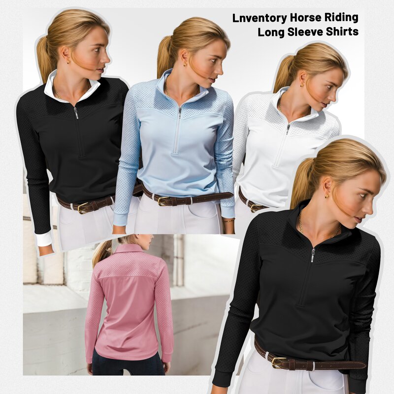 Equestrian Shirt Supplier - Manufacturer Inventory Wholesale Western Long Sleeve