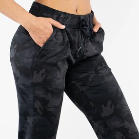 Women's Jogger Pants Factory - Camouflage Combat Buttery Soft Stretch Comfy