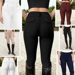 Horse Riding Breeches Manufacturer - Windproof Breathable Nylon High Waistband