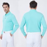 Men's Golf Shirt Manufacturer - Jersey Polo Outdoor Pique Performance Long Sleeve