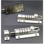 Door Latch Factory - Heavy Duty Zinc Chrome Plated Carriage Bolt
