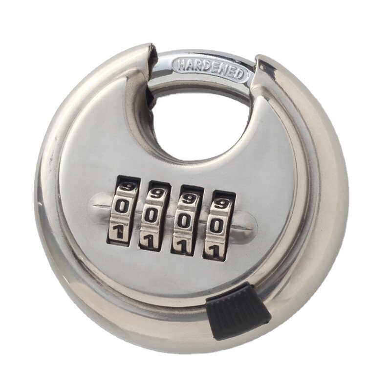 Disc Padlock Manufacturer - Safely Code Lock 4 Dial Digit Weatherproof