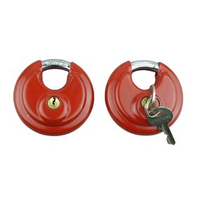 Red Disc Lock Factory - Heavy Duty Rust-Resistant Stainless Steel Security
