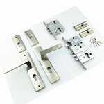 Euro Mortise Lock Set Supplier - OEM/ODM Three-point Locks with Pull Handle
