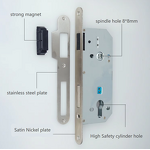 Satin Nickel Mortise Lock Manufacturer - BBDHOME High Safety Room Door 9045