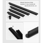 Rounded Cabinet Handle Manufacturer - Round Curved Corners Protect Children