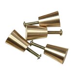 Aluminium Profile Handle Supplier - Brass Gold Color Flat Solid Design Modern