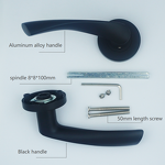 Black Aluminium Door Handle Manufacturer - BBDHOME Modern Easy Installation