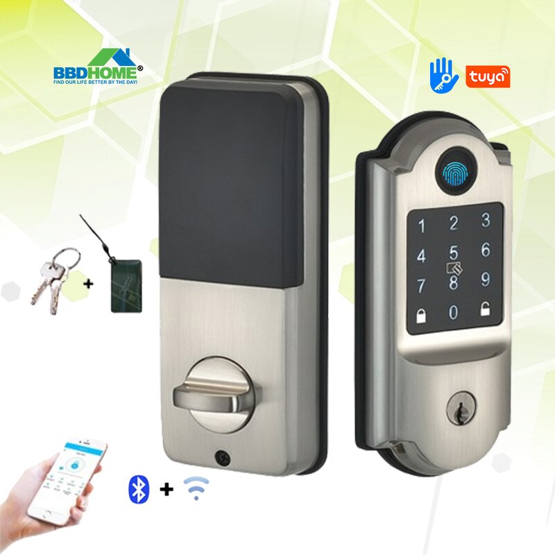 Smart Deadbolt Lock Manufacturer - BBDHOME Touch Screen Keypad Electronic Wifi