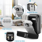 Double Opening Key Lock Box Manufacturer - BBDHOME Anti-theft 4-Digit Outdoor