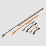 Kitchen Cabinet Handle Supplier - Aluminium Profile Drawer Knob 1meter T bar