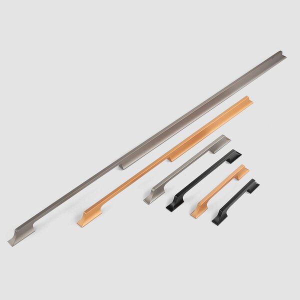 Kitchen Cabinet Handle Supplier - Aluminium Profile Drawer Knob 1meter T bar