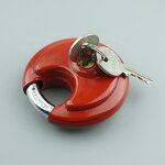 Red Disc Lock Factory - Heavy Duty Rust-Resistant Stainless Steel Security