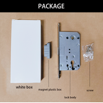 Mortise Lock Body Factory - BBDHOME Security Room Wooden Door 8550 Satin