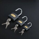 Keyed Padlock Manufacturer - Wholesale Customizable LOGO Multi Size Iron