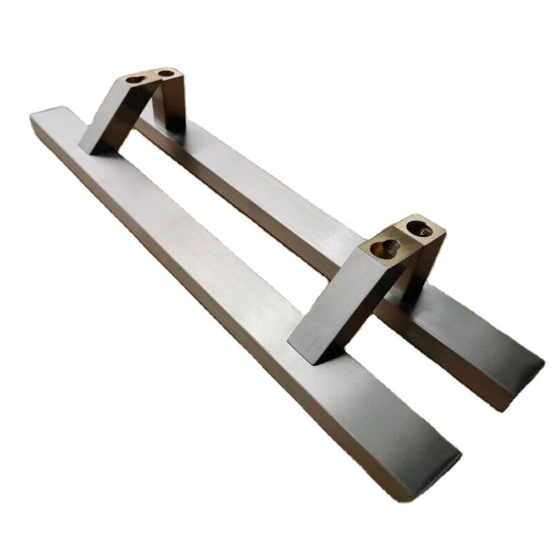 Diagonal Door Handle Manufacturer - 304 Stainless Steel Commercial Glass