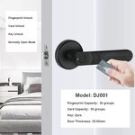 Smart Door Handle Factory - BBDHOME Single Latch Keyless Entry Scan Card