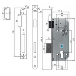 Satin Nickel Mortise Lock Manufacturer - BBDHOME High Safety Room Door 9045