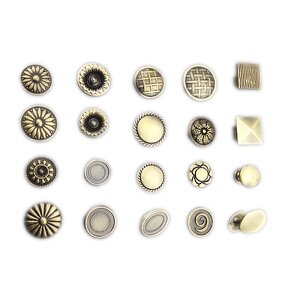 Cabinet Knob Factory - Top Saling Zinc Alloy Antique Brass Round Knob