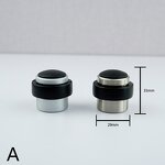 Door Stopper Factory - Hardware Zinc Alloy Rubber Door Stopper