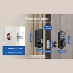 Smart Deadbolt Lock Factory - Electronic Keypad Entry Anti Peeking Auto Lock