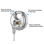 Disc Lock Factory - American Rustproof 70mm Self Storage Sliding Bolt