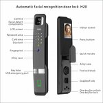 Fingerprint Door Lock with Camera Supplier - BBDHOME Electronic Tuya APP 3D