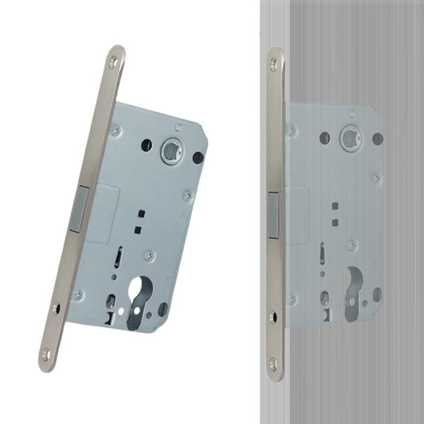 Mortise Lock Body Factory - BBDHOME Security Room Wooden Door 8550 Satin