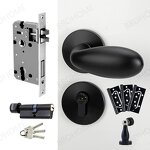 Mortise Lock Manufacturer - New Design Modern Aluminum Alloy Door Handle 58
