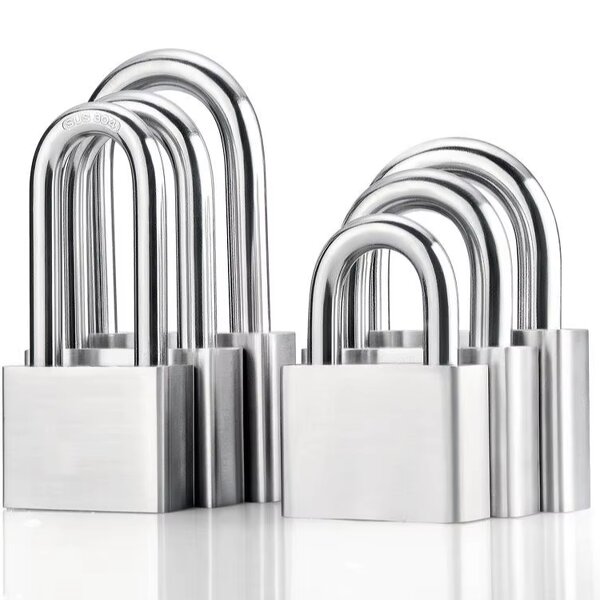 Stainless Steel Padlock Supplier - High-quality Chrome Plated 304 Vane Square