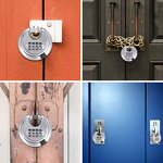 Discus Lock Manufacturer - Stainless Steel 4 Digit Resettable Hardened