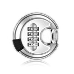 Disc Padlock Manufacturer - Safely Code Lock 4 Dial Digit Weatherproof