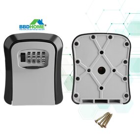 Plastic Key Lock Box Manufacturer - BBDHOME Wall Mounted 4 Digit Emergency