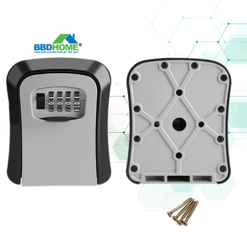 Plastic Key Lock Box Manufacturer - BBDHOME Wall Mounted 4 Digit Emergency