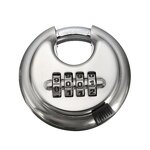 Discus Lock Manufacturer - Stainless Steel 4 Digit Resettable Hardened