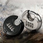 Discus Lock Manufacturer - Stainless Steel 4 Digit Resettable Hardened