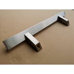 Diagonal Door Handle Manufacturer - 304 Stainless Steel Commercial Glass