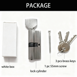 Single Open Lock Cylinder Manufacturer - BBDHOME High Safety Satin Nickel